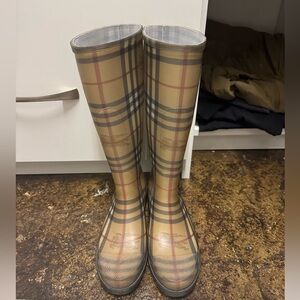 Burberry Classic Check Rain Boots